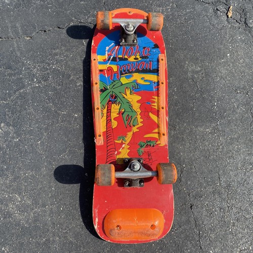 Nice Vintage 1980's Aloha Hawaii Skateboard Super Eagle Nice Vintage 1980's Aloha Hawaii Skateboard Super Eagle
