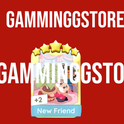 1x choose 4 Star & 5 Star (Monop_oly Go)  stickers prestige partners event