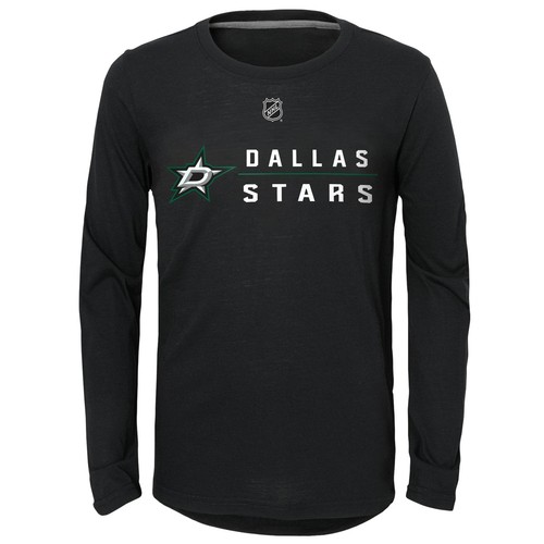 Outerstuff NHL Youth (8-20) Dallas Stars представляет хитовую ультра-футболку с длинными рукавами