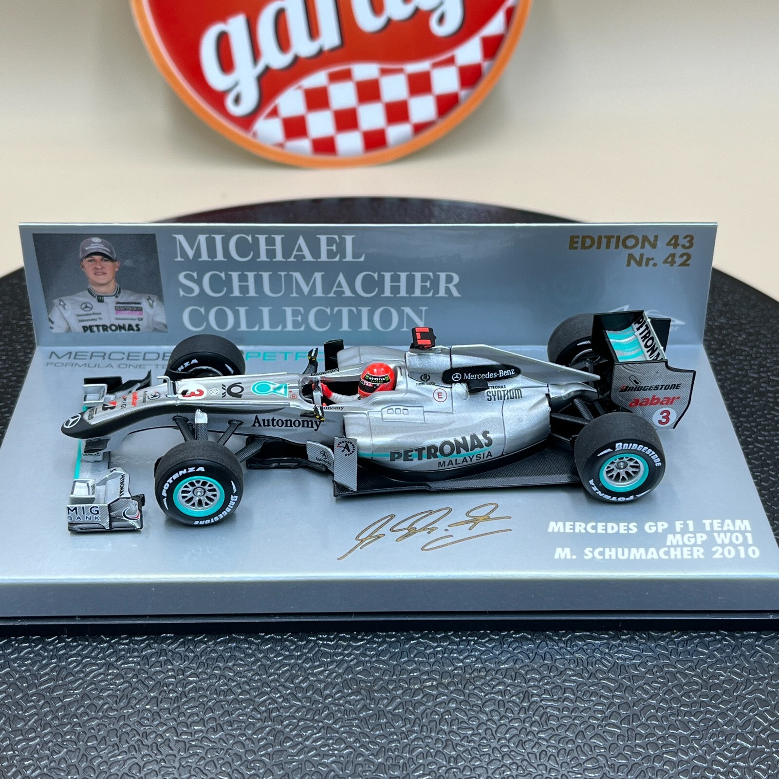 1円～ ミニチャンプス 1/43 メルセデス AMG PETRONAS F1 TEAM F1 W03 M