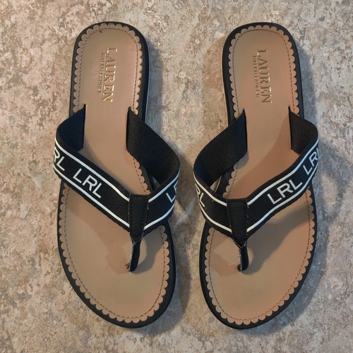 US発【Ralph Lauren】Raquel Flip Flop Sandals☆トングサンダル Lauren Ralph Women's Raquel Flip Flop Sandals | Mall of America®