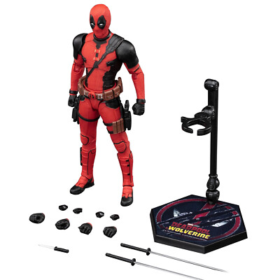 Marvel Deadpool and Wolverine action figure Collectible Model Movable Joints ZD