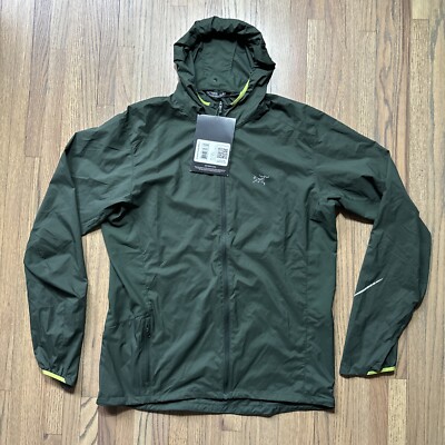 arcteryx mens incendo sl full zip windbreaker jacket size s small 285612690699