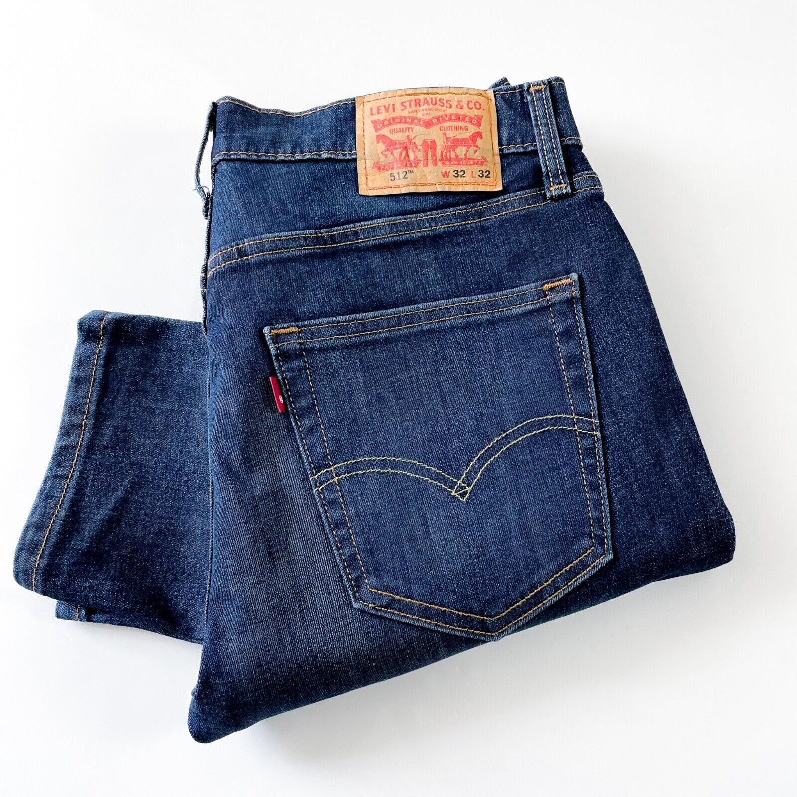 Levi's 512 Jeans Men's Slim Taper Red Haze Advanced Blue Levi's 512 Jeans Men's Slim Taper Red Haze Advanced Blue