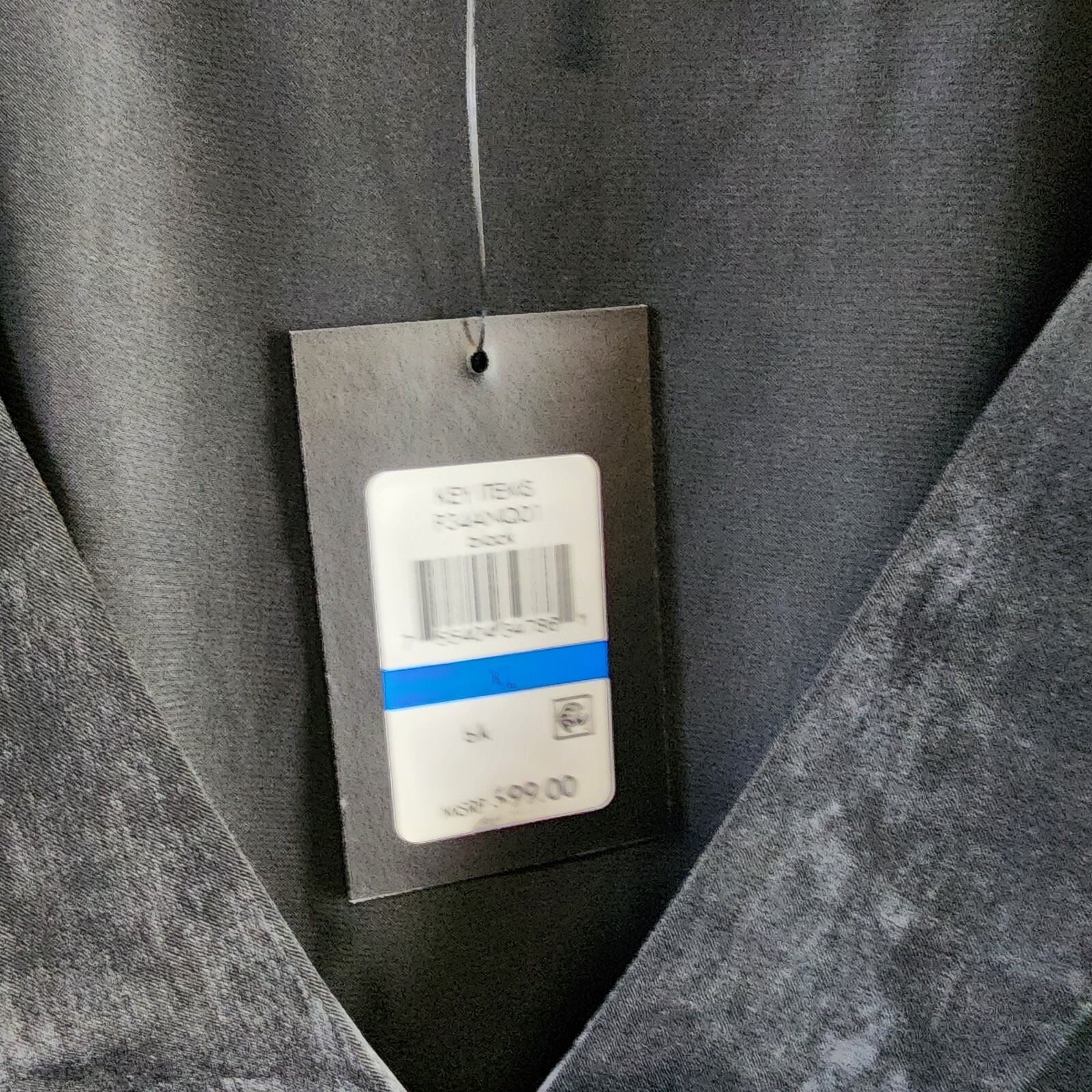 DKNY Surplice V-Neck Shirred Shoulder Peplum Top Women's XL Black Long Sleeve - Picture 6 of 15