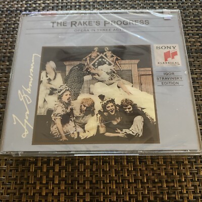 Stravinsky Edition V.9: The Rake's Progress 2 CDs (Sony) New See Desc