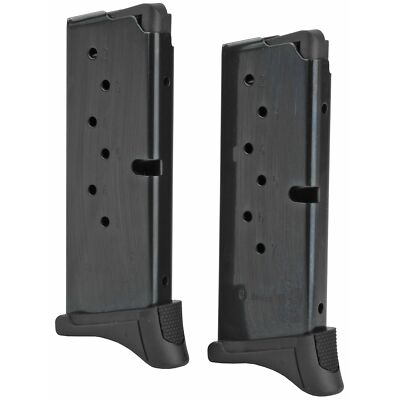 RUGER LC9 LC9S EC9s 9mm 7 Round Magazine w/ Finger Rest Factory 90642 (2PK)