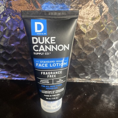 Duke Cannon Supply Co Standard Issue Face Lotion Fragrance Free 2 oz