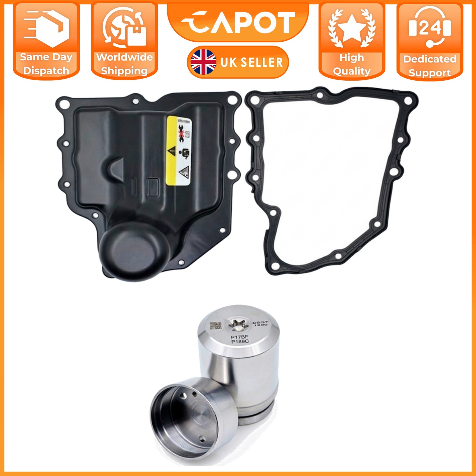 Gearbox Accumulator Repair Kit Pan Seal Oe Style P189C P17BF DSG 7 Speed DQ200
