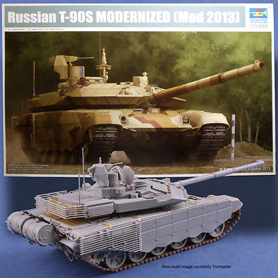 T-90S MODERNIZED (Mod 2013) 1/35キット　開封品 Russian T-90S MODERNIZED (Mod 2013) 09524-1/35 Series