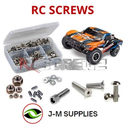 RCScrewZ Stainless Screw Kit tra120 for Traxxas Slash XL-5 2WD (58034-8) | KIT