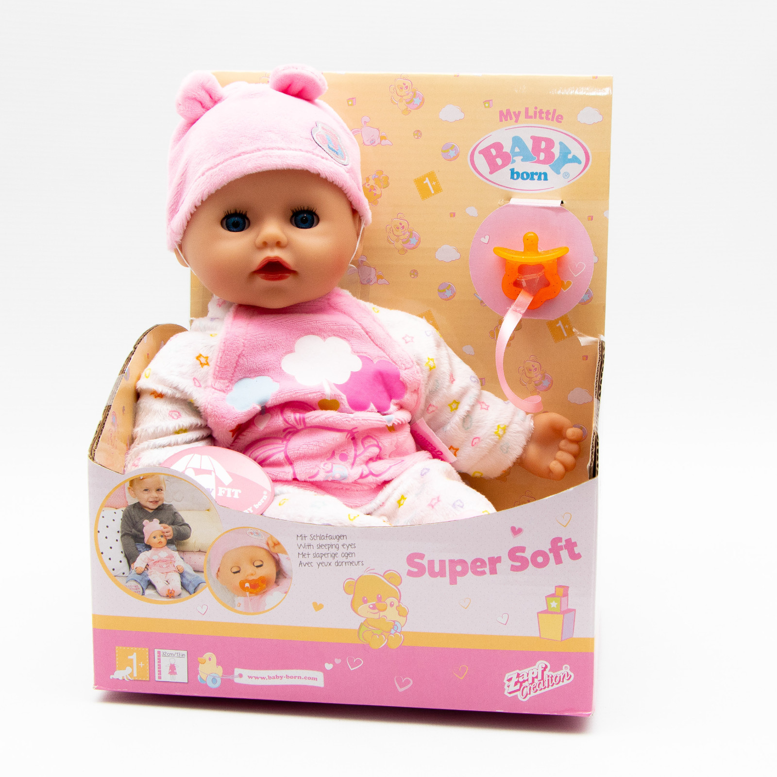 Zapf Creation 825334 My Little Baby Born Super Soft Puppe 32 Cm Neu Ov 123397599187 купить на Ebay Com сша с доставкой