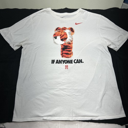The Nike Tee Tiger Woods "If Anyone Can" - Adult size XLarge