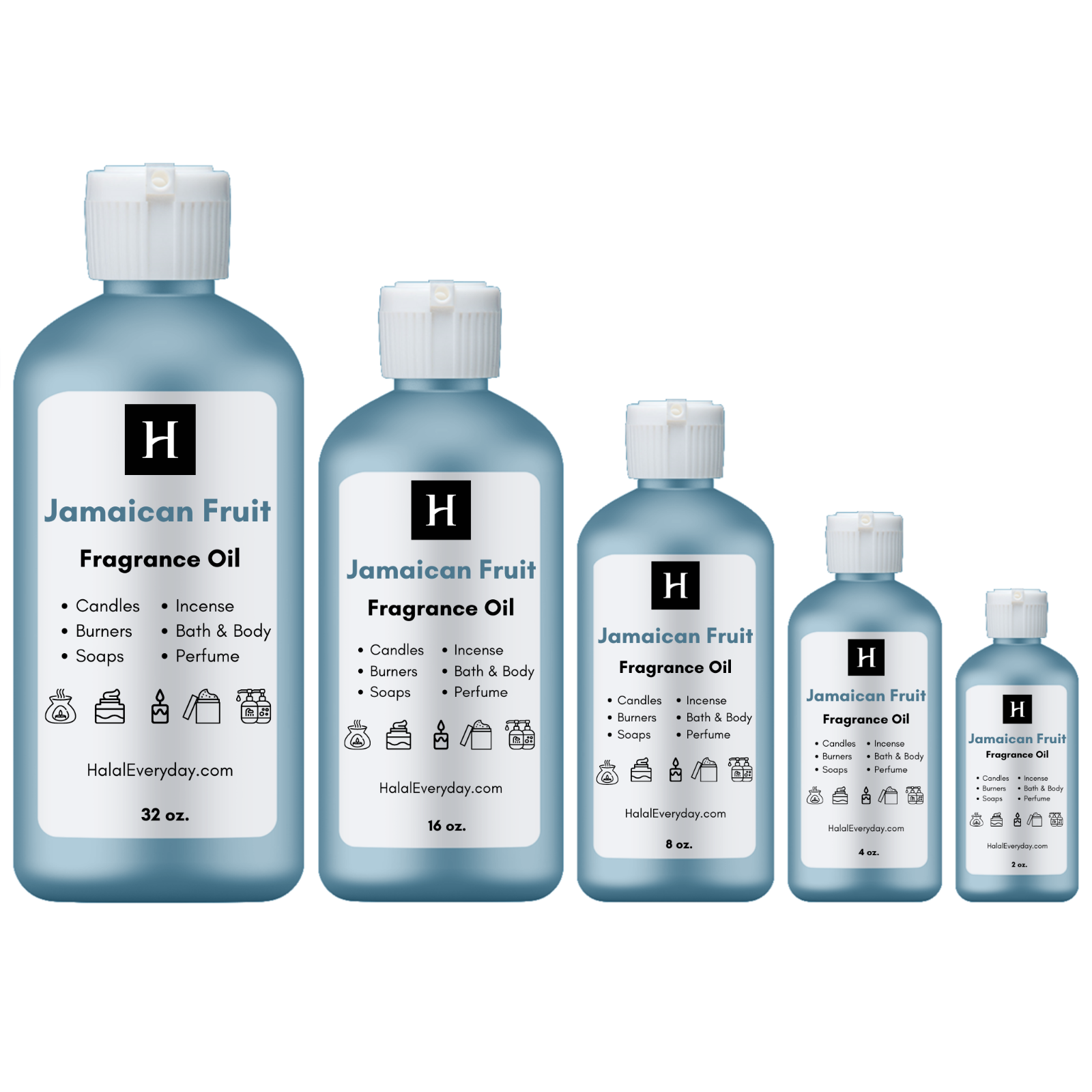 Fragrance Oil 4 oz. For Soap Making Candle Burner Incense Perfume Warmer Scented