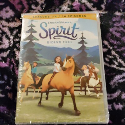  Spirit - Riding Free Season 1-4 DVD Amber Frank NEW Factory Sealed 