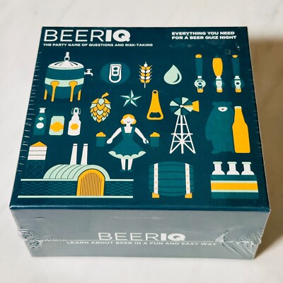 BeerIQ  The Beer Trivia Game 400 Multiple-Choice Questions New Sealed