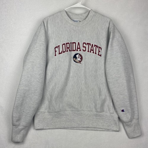 ウォームアップウェア Champion FLORIDA STATE Reverse Weave XL Champion Adult/Unisex Florida State University Distressed