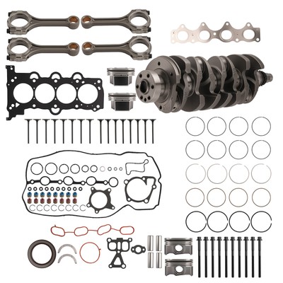 G4FJ Engine Rebuild Kit w/ Crankshaft Rods Piston Set For Hyundai KIA 1.6L