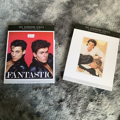 Wham! - Fantastic & Make It Big, 2 x SDE Blu-ray Audio Bundle, Dolby Atmos