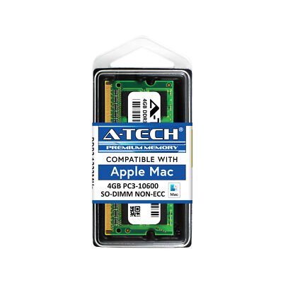 4GB PC3-10600 DDR3 APPLE MacBook Pro APPLE iMac APPLE Mac mini LAPTOP MEMORY RAM