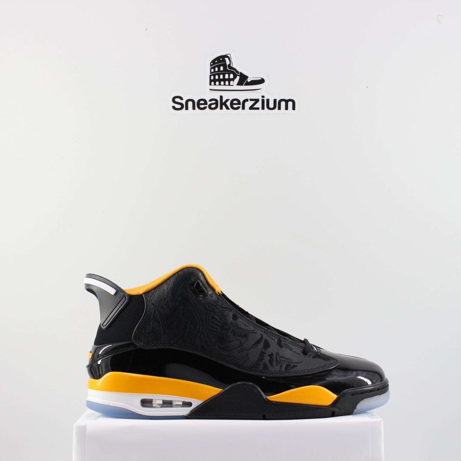 

Nike Air Jordan Dub Zero Black Taxi Yellow 311046-017 Мужские новинки, Черный, Air Jordan Dub Zero
