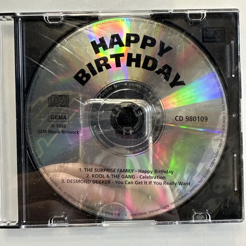Happy Birthday CD Surprise Family 980109 Disc Only | eBay