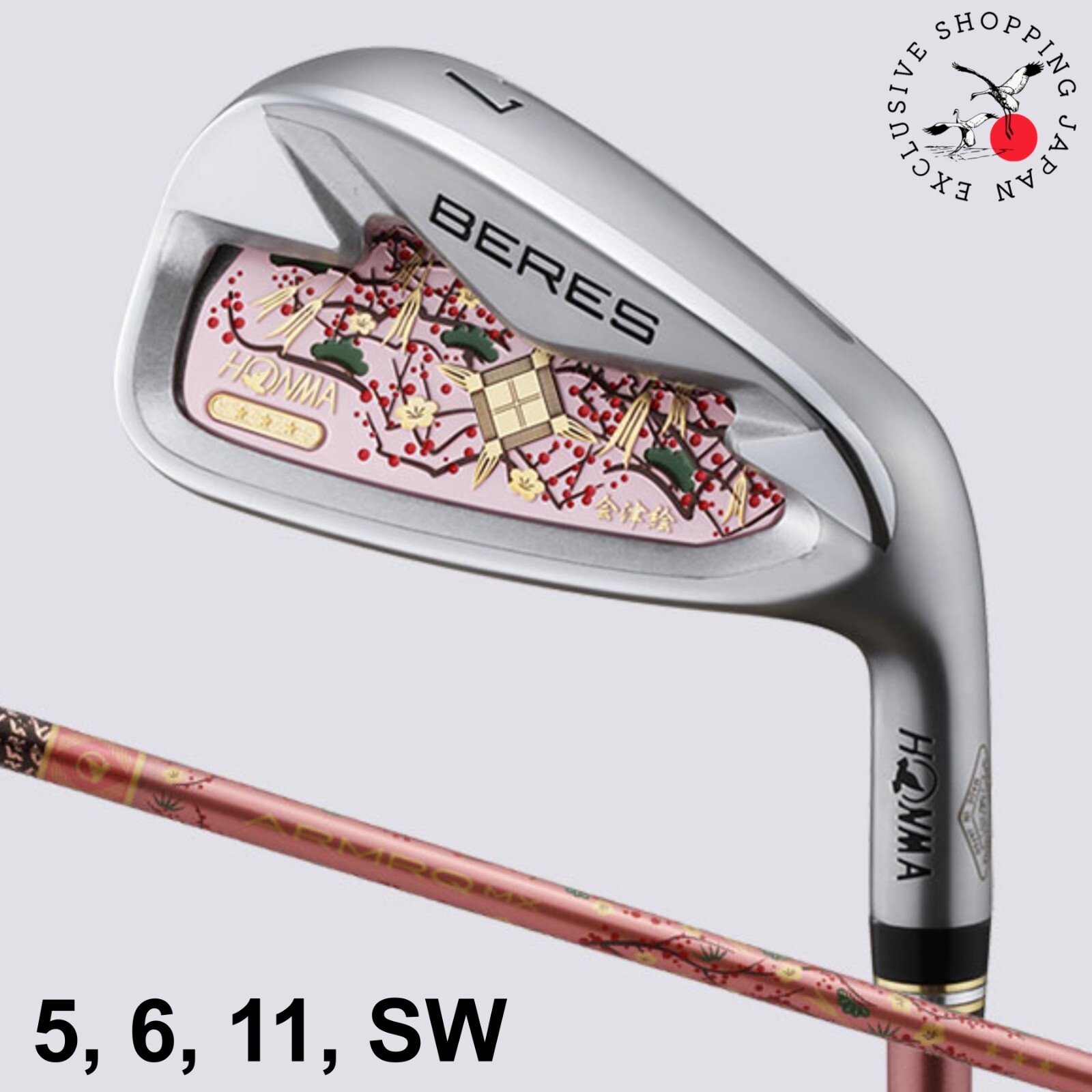 HONMA BERES AIZU Ladies Iron # 5 6 11 SW ARMRQ MX 3S Shaft HONMA BERES AIZU Ladies Iron # 5 6 11 SW ARMRQ MX 3S Shaft