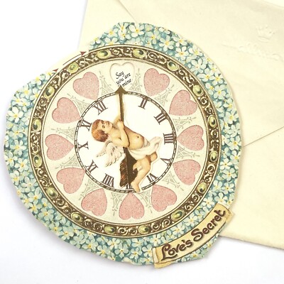 Hallmark Hist Coll Love's Secret Ernest Nister 1880/90s Valentine's Card *VTG*