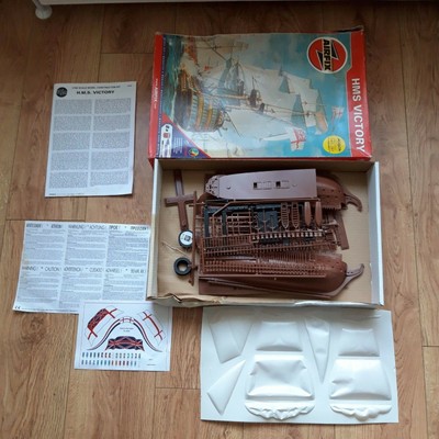 Airfix 09252G HMS Victory 1997 edition box unmade Cale 1:180