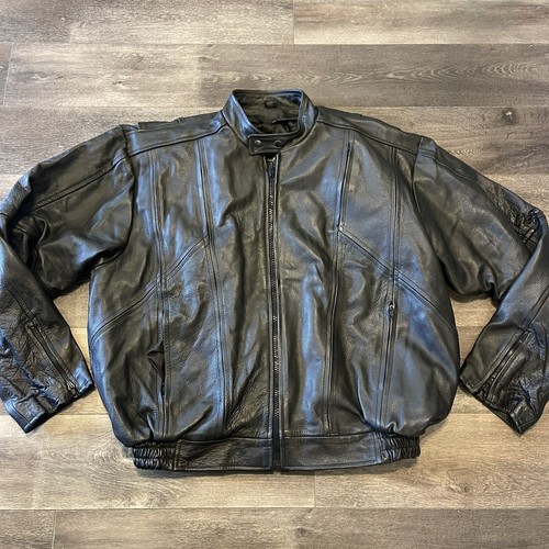 Streetwear Opium Black Leather Jacket | Grailed