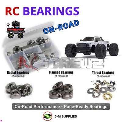 RCScrewZ Metal Shielded Bearings ara050b for ARRMA BIG ROCK 6S BLX ARA7612 | SET