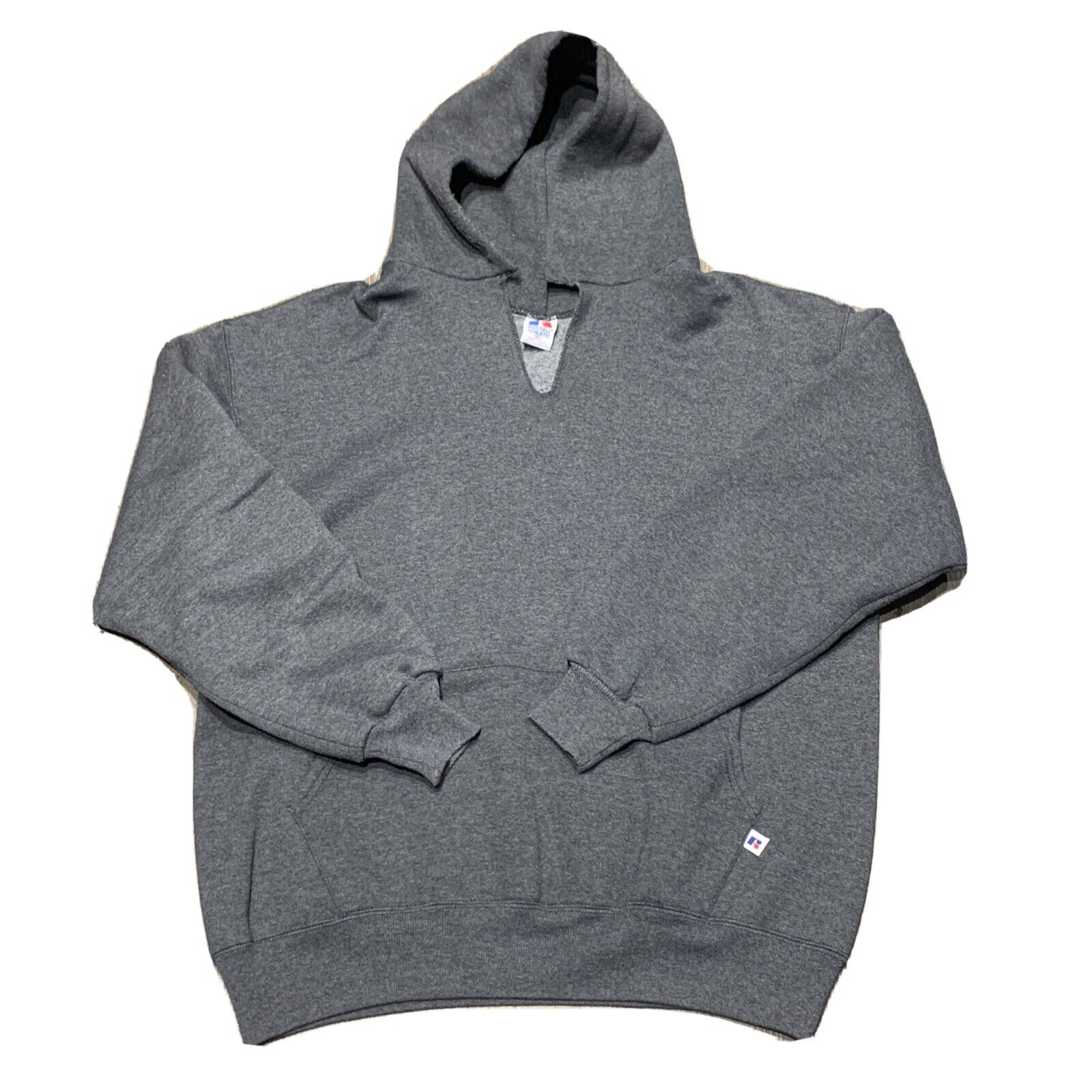 Vintage Made in USA Russell Athletic Gray Hoodie Sweatshirt Vintage Made in USA Russell Athletic Gray Hoodie Sweatshirt