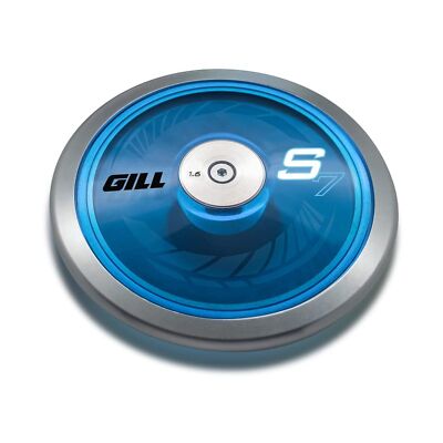 Gill Athletics S7 Spin Disc for Track - 1.6 KG Discus Training Equipment, 75%...