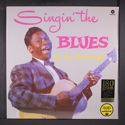 B.B. KING: singin' the blues WAX TIME 12'' LP 33 RPM Euro Sealed
