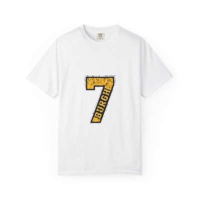 Vintage Number 7 Pittsburgh T-shirt | Distressed Athletic Tee