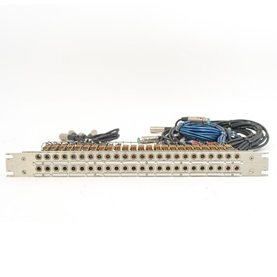48-Point 1/4'' Custom Patchbay (Unbranded) - Partial Wiring