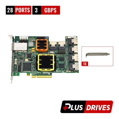 Adaptec ASR-52445 28 Port 24 Internal 4 External PCie Raid Controller 2258700-R