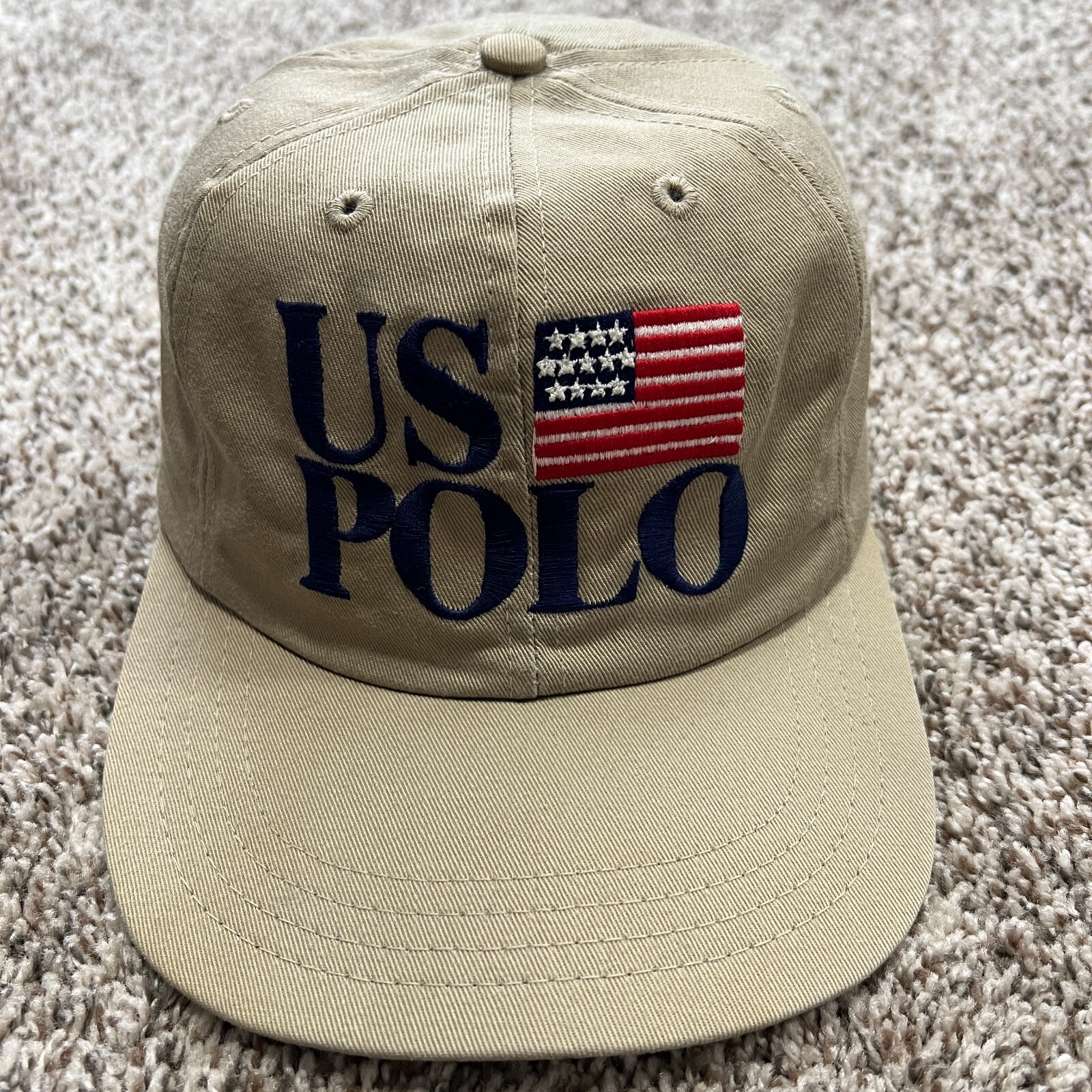 90s Polo Ralph lauren キャップ made in USA Vintage 90s Polo Ralph Lauren CP RL 93 Fitted Long Bill Cap