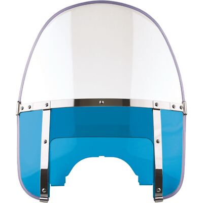 National Cycle Heritage Beaded Windshield Blue Adjustable Window N2237
