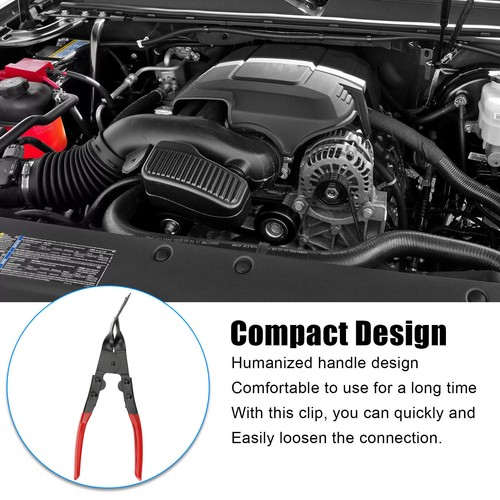 Car Trim Clip Upholstery Removal Tool Door Panel Fastener Pin Pliers Puller Red