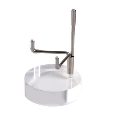 2/4pcs Display Stand Geode Fossil Mineral Rock Crystal Ball Agate Acrylic Holder