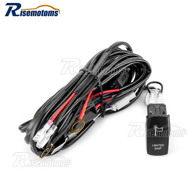 Blue Lighted Whip Switch Wire Harness Kit For Honda Talon 1000R 1000X 1000X-4