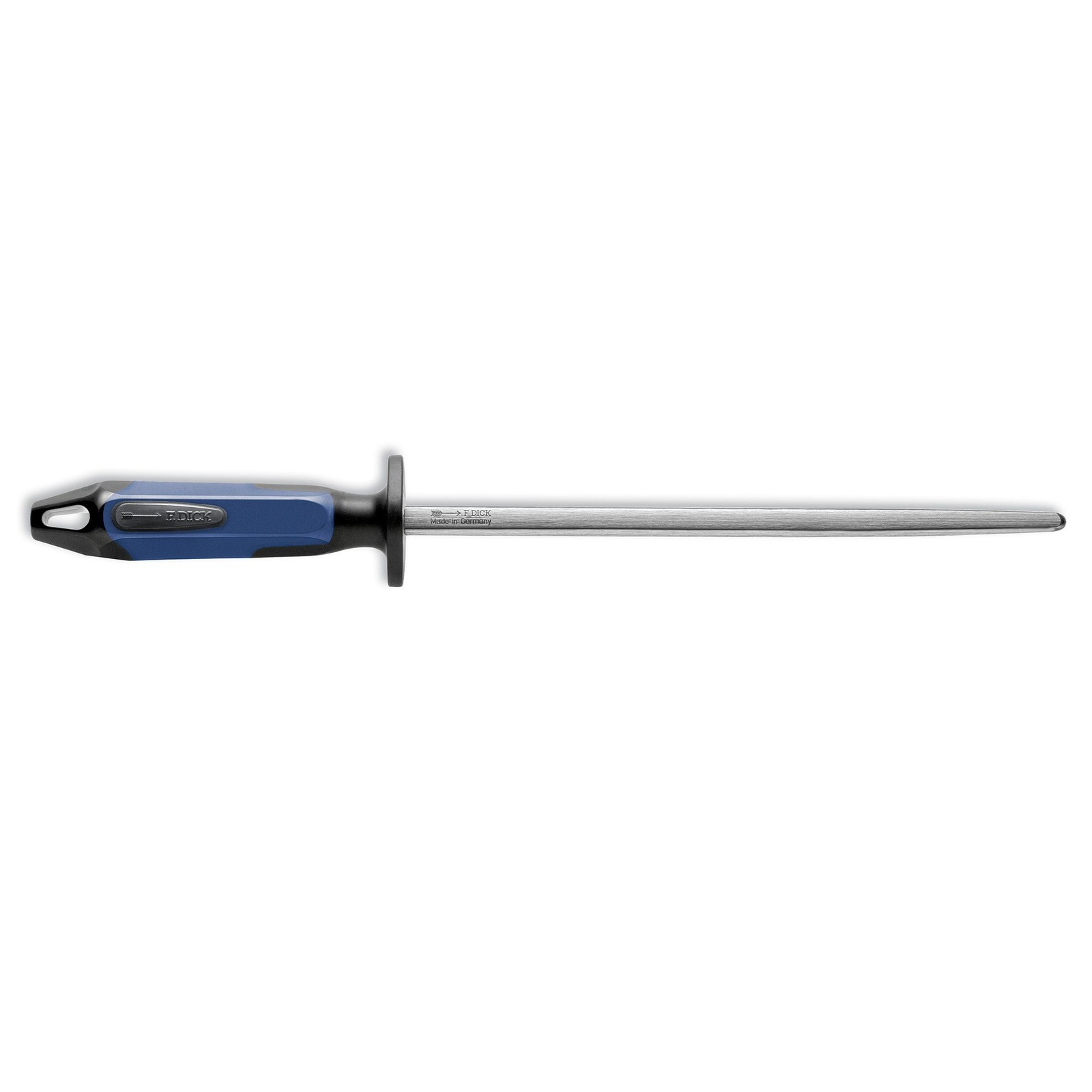 F.Dick 10" Knife Sharpening Steel Combi 25cm Fine/Polish Cut Square 7.3882.25