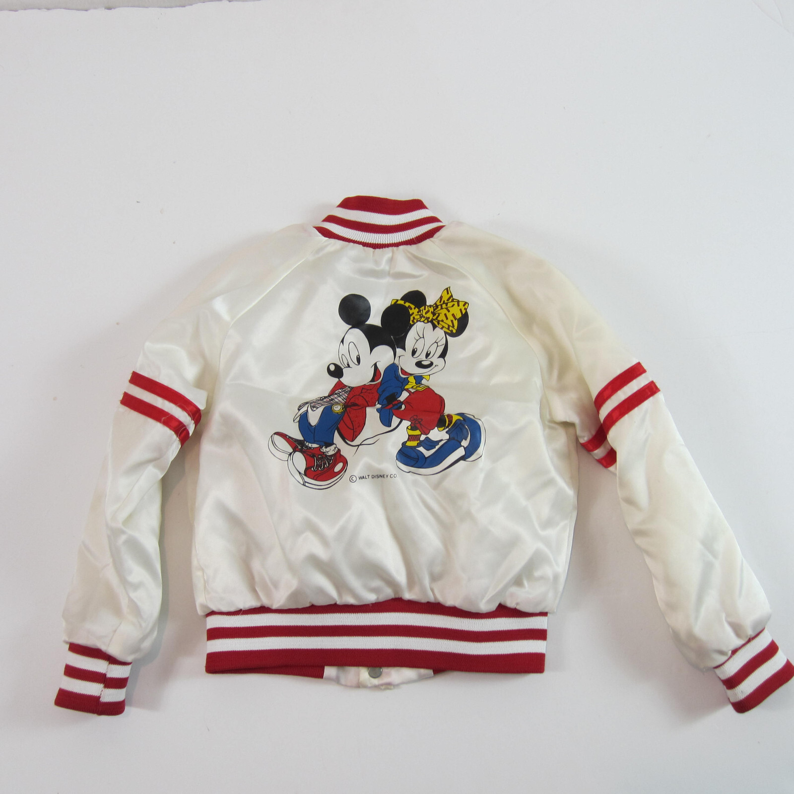 ［ビンテージ］Chalk Line ディズニーミッキーマウス　コーチジャケット Vintage 90's DISNEY Mickey Mouse CHALK LINE Satin Bomber