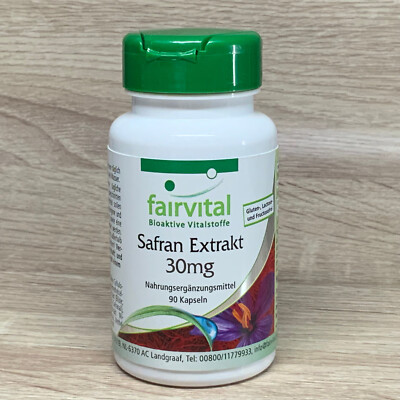 FAIRVITAL Extrait SAFRAN 30MG - 90 gélules – 11/27
