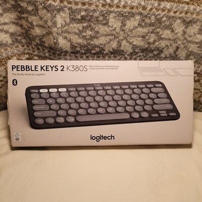 Logitech Pebble Keys 2 K380s, Multi-Device Bluetooth Wireless Keyboard