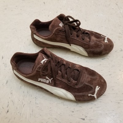 puma speed cat womens brown