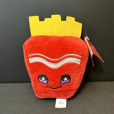 Russ Make Someone Happy Snackeez Frank Fries Red Plush Stuffed 5  New With Tags