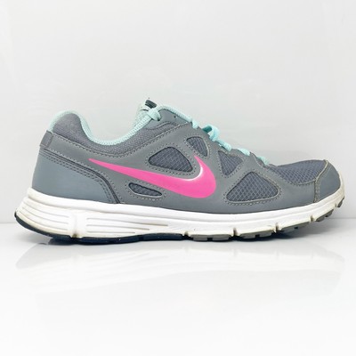 

Nike Womens Revolution 488148-002 Серые кроссовки для бега, размер 8, Серый, Revolution