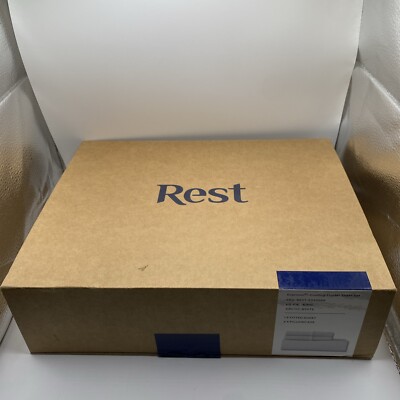 Rest Evercool+ Cooling Starter 3 Piece Sheet Set Arctic White - King (No Flat)